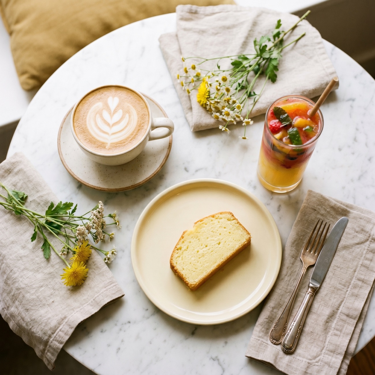Inside Buttercrème Cafe