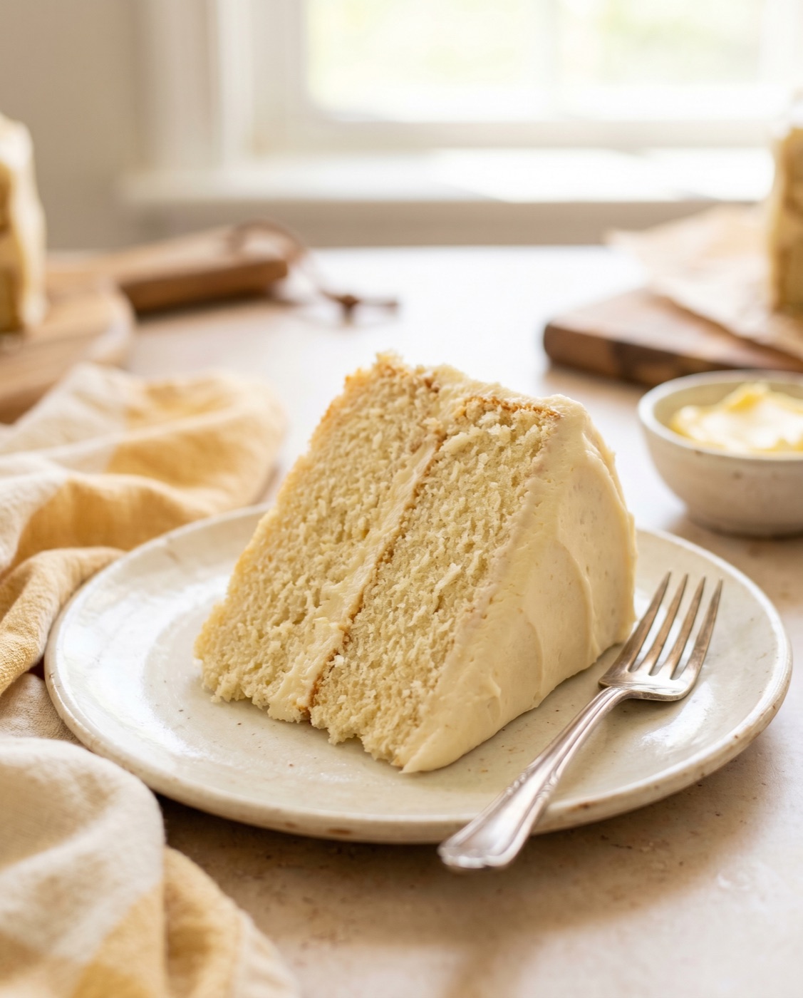 Eggless signature cake, at Buttercrème Cafe