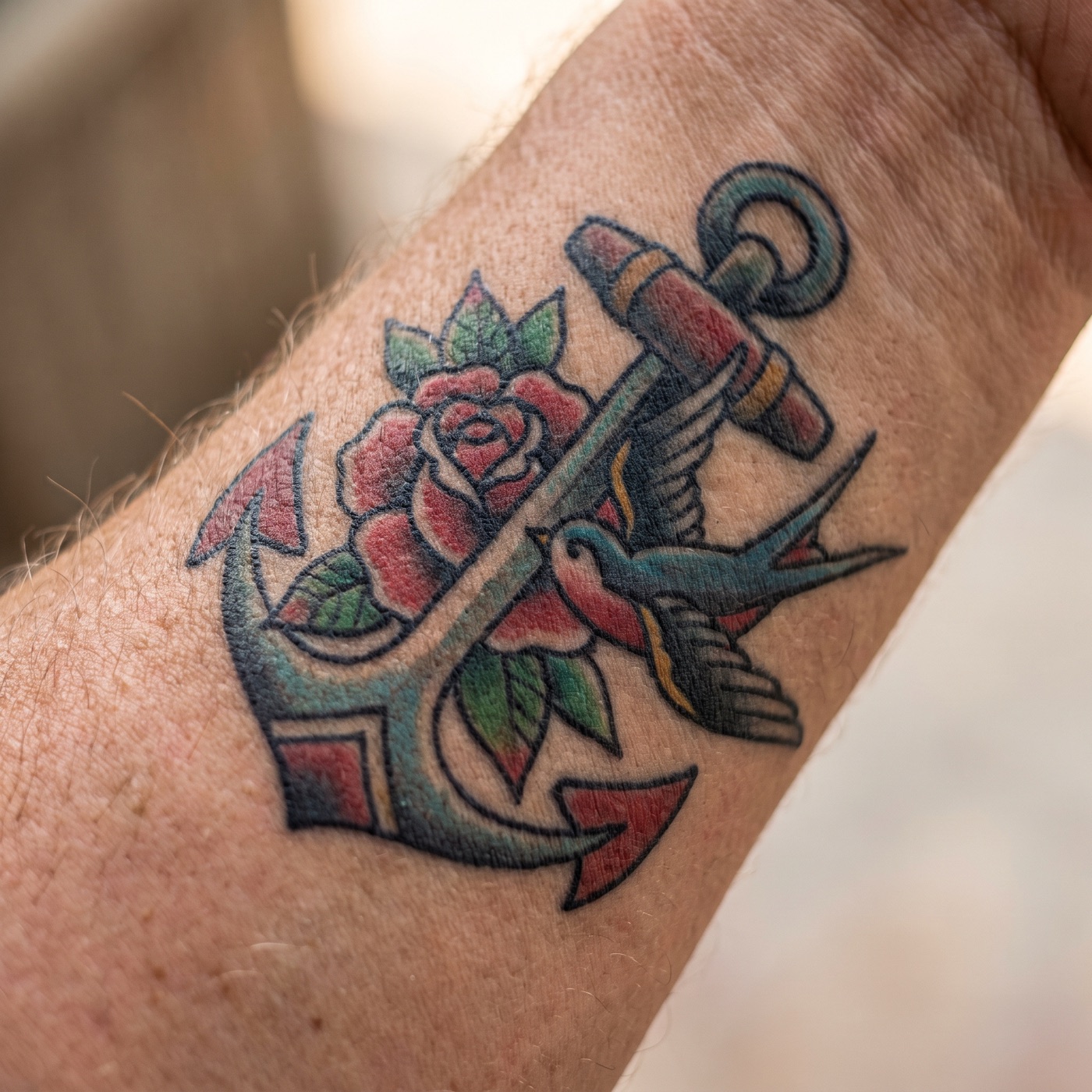 Tattoo work at Crooked Finger