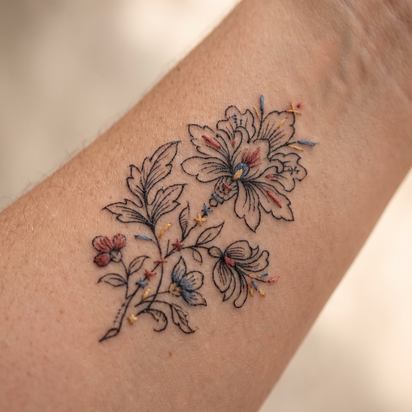 Tattoo work at Crooked Finger
