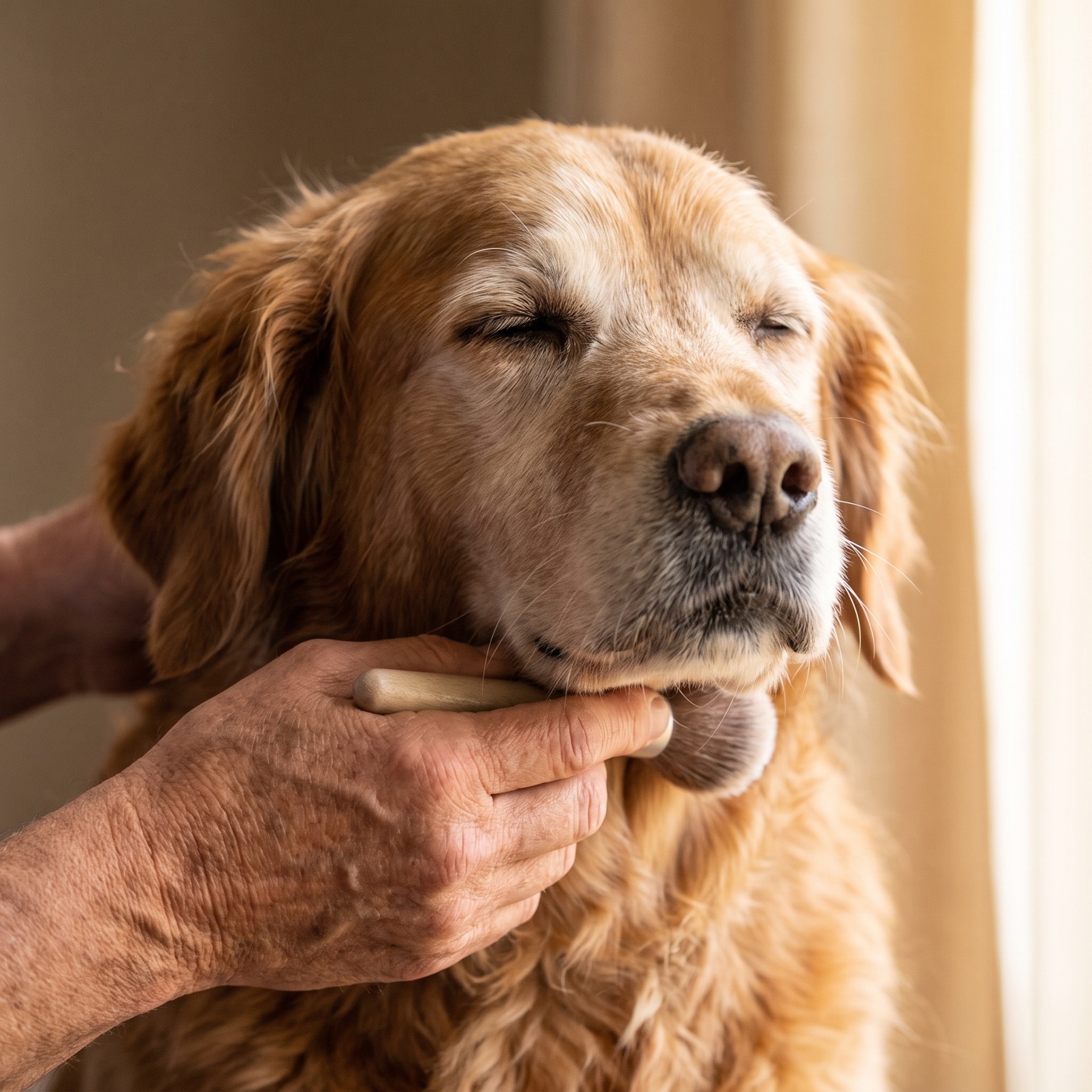 Calm and comfy at Fetching Pet Grooming