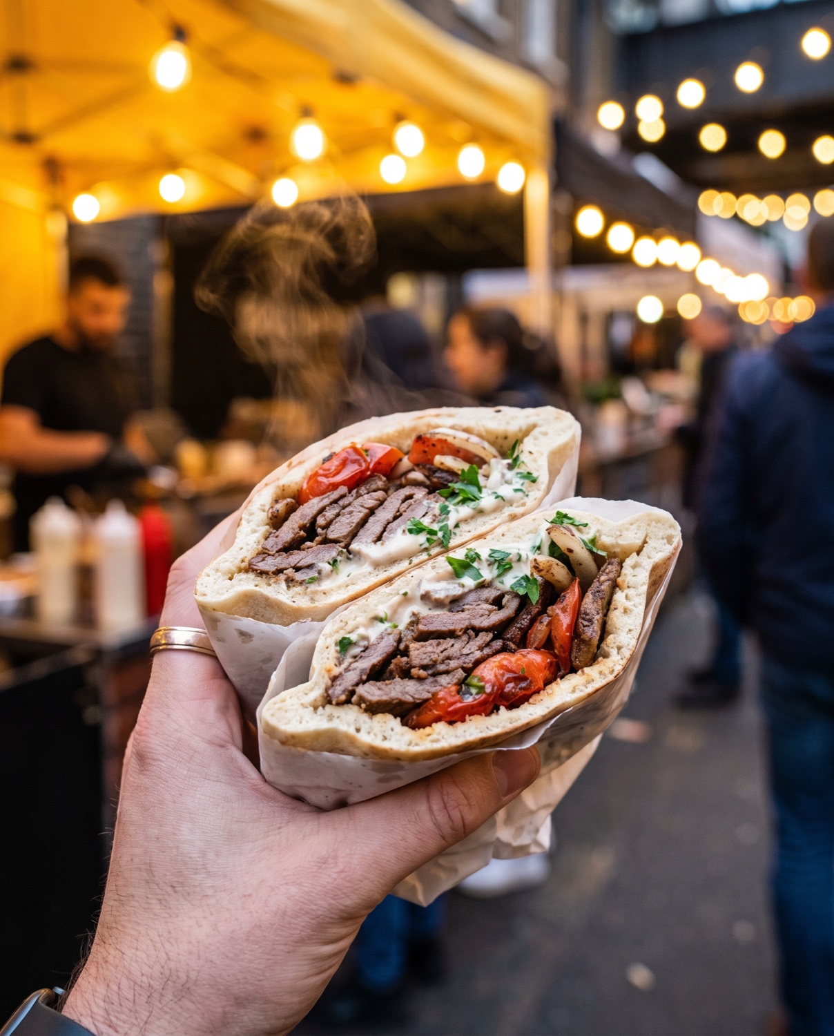 Fresh from Mama Pita Food Truck