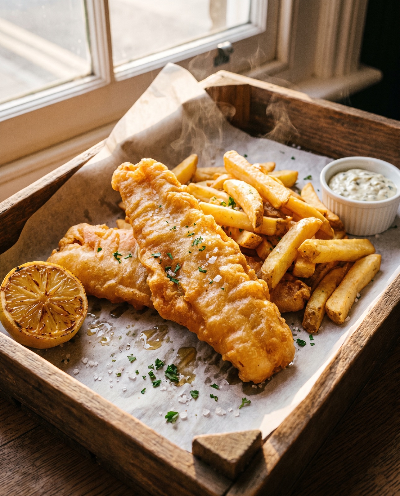 Hand-Cut Fries. Fresh Haddock. Zero Compromise.
