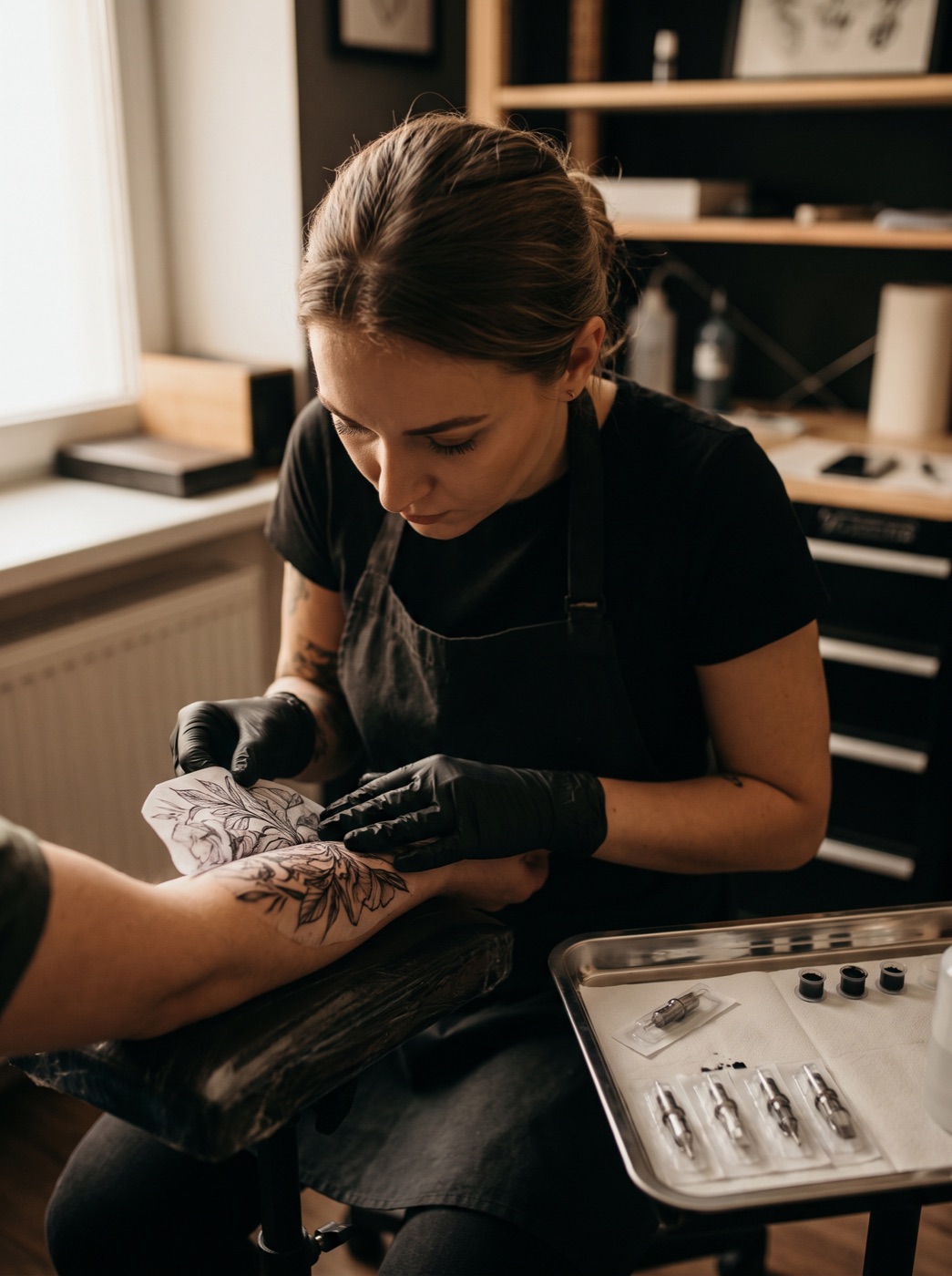 Tattoo work at Rustic Tattoos