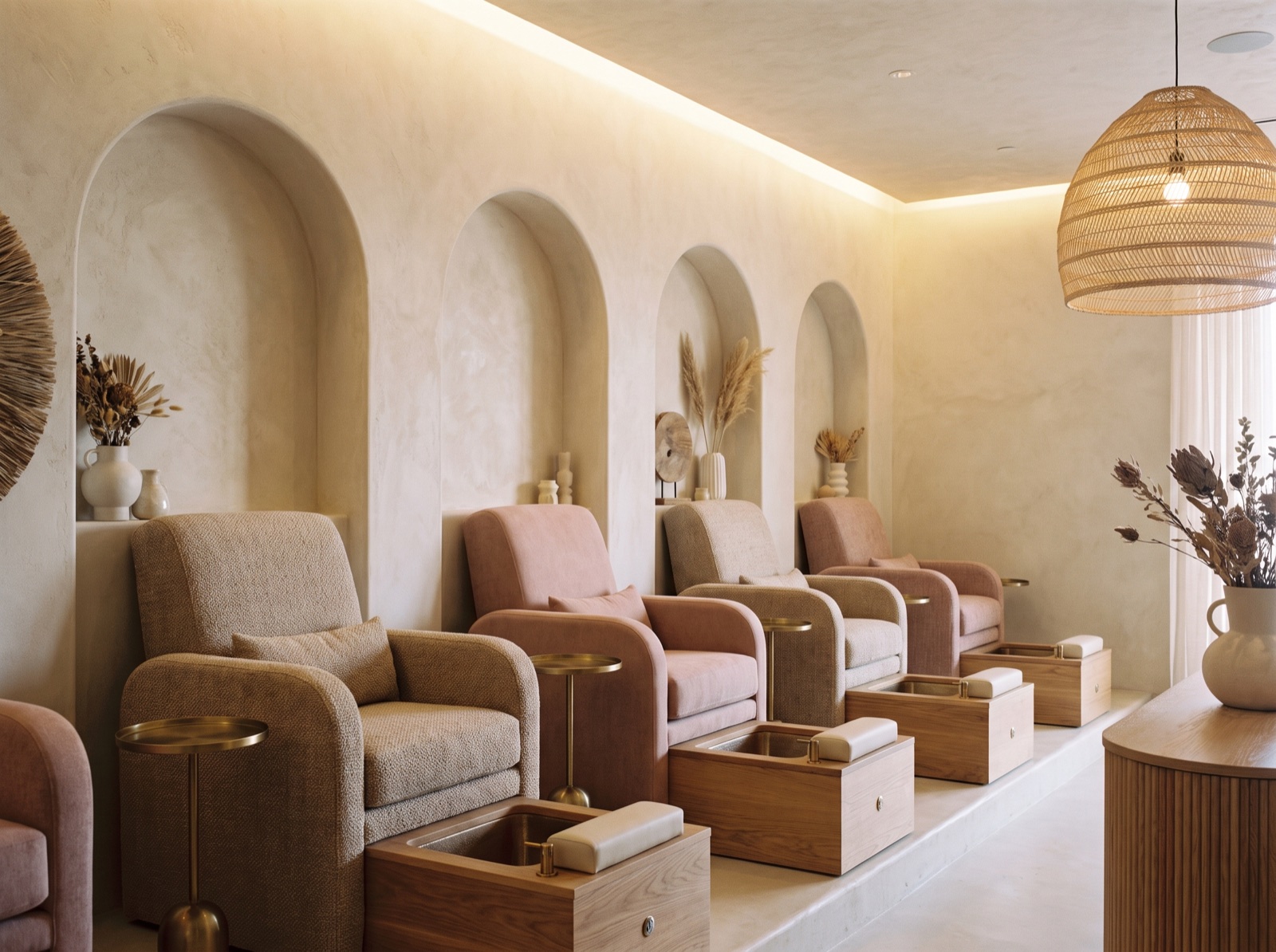 The interior of Sparkle Nails
